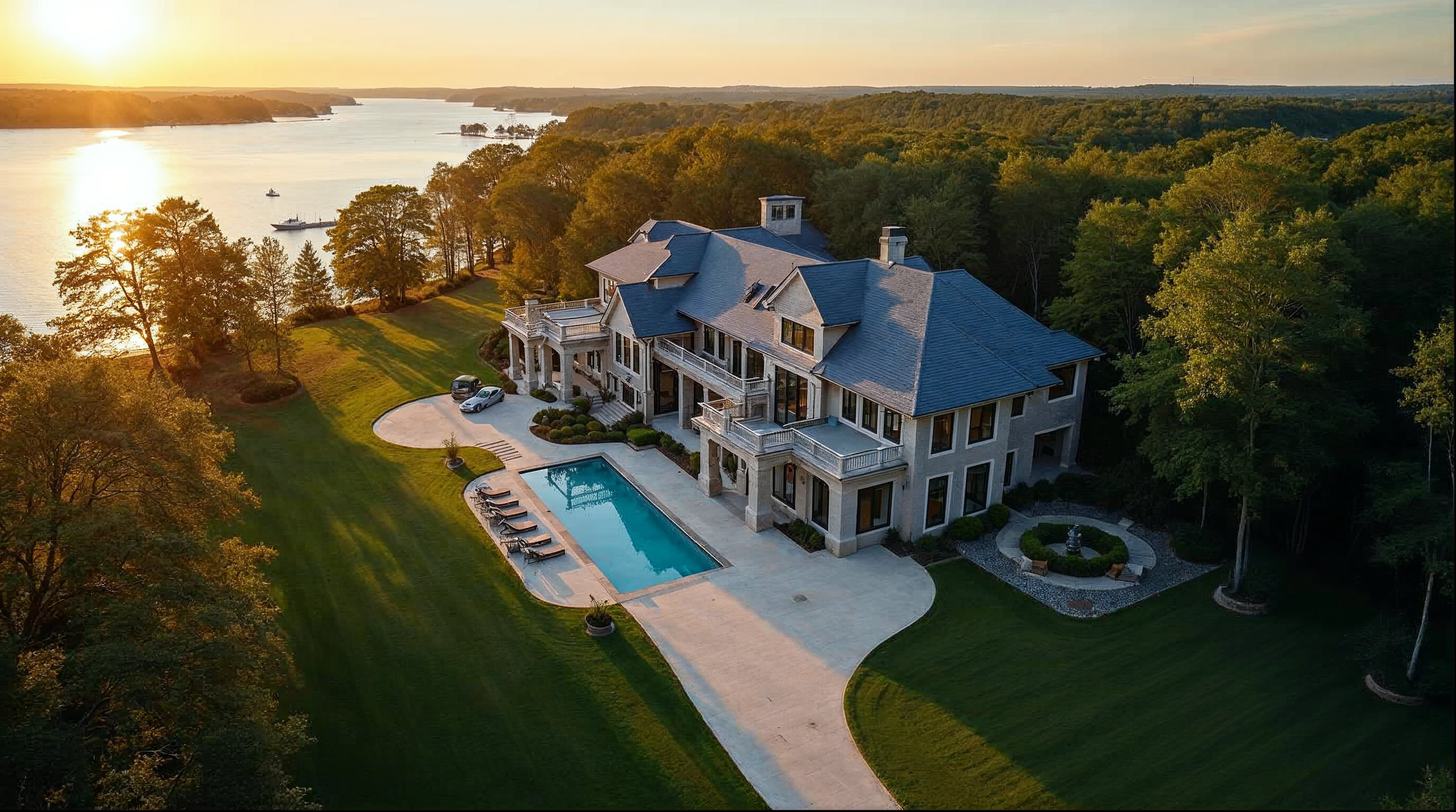 Luxury Delaware Estate – Aerial Drone Photography